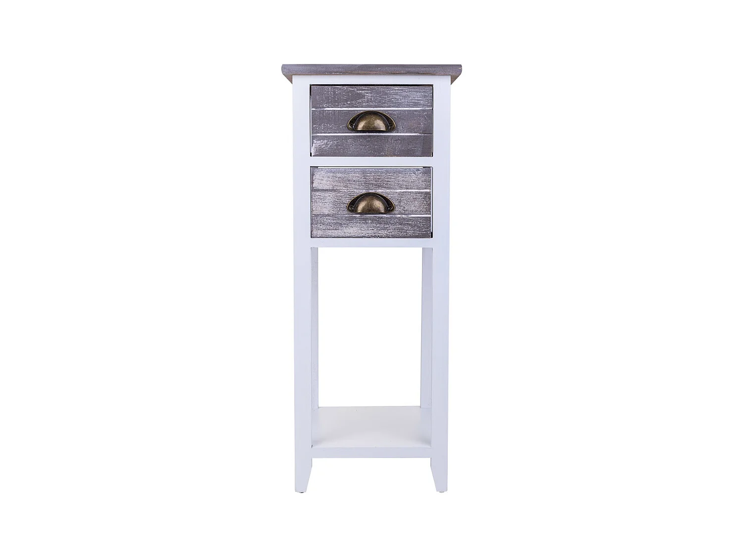 Table de chevet En Bois Blanc 30x30x73h