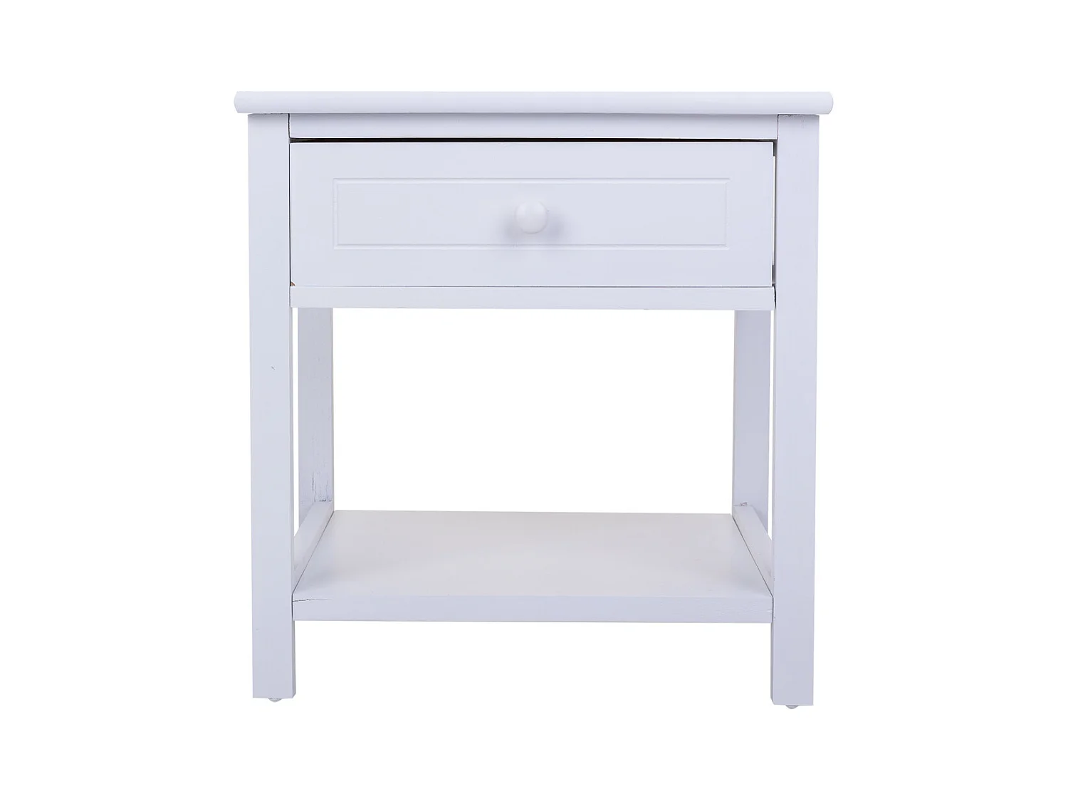 Table de chevet En Bois Blanc 40x29x42h