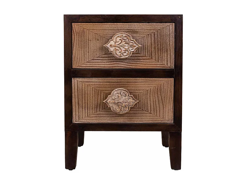 Tavolo in legno marrone 45x40x60h