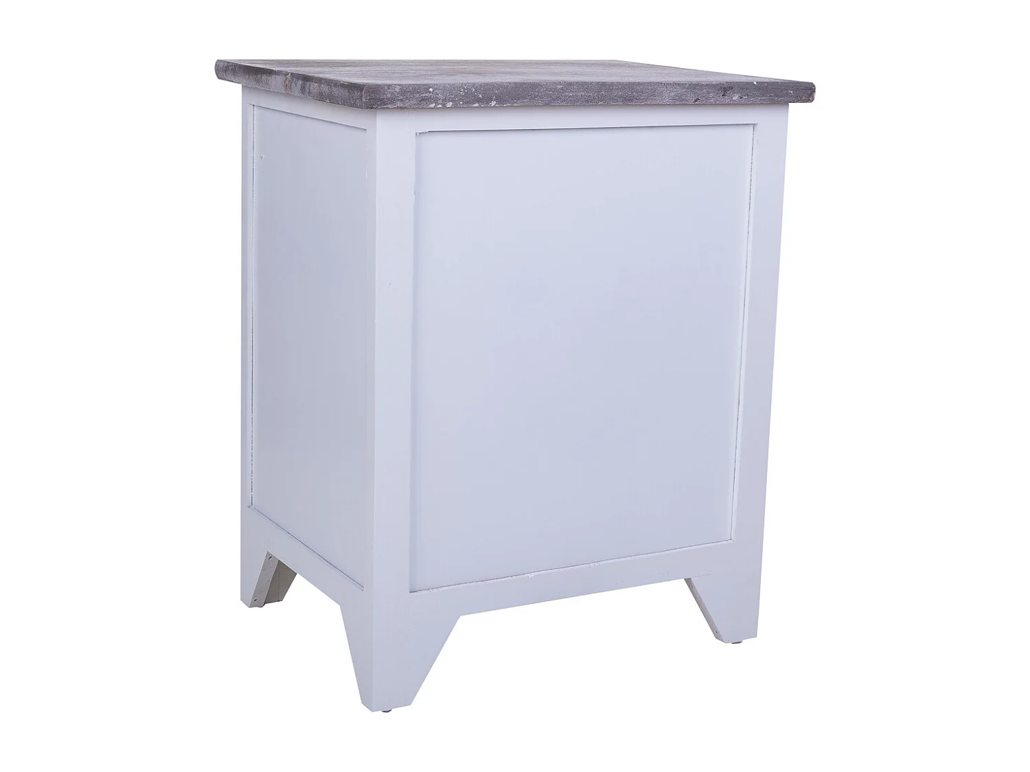 Table de chevet En Bois Blanc 38x28x45h