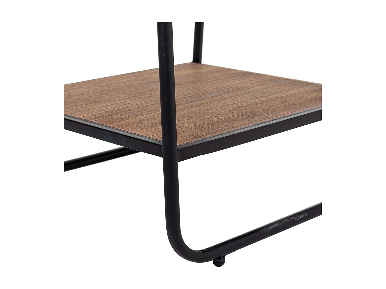 Brauner Couchtisch aus Holz 43,5x32x73h cm