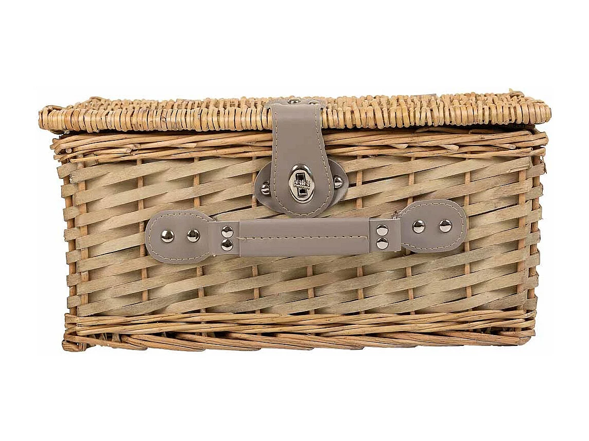 Cestino pic-nic marrone 40x28x19h