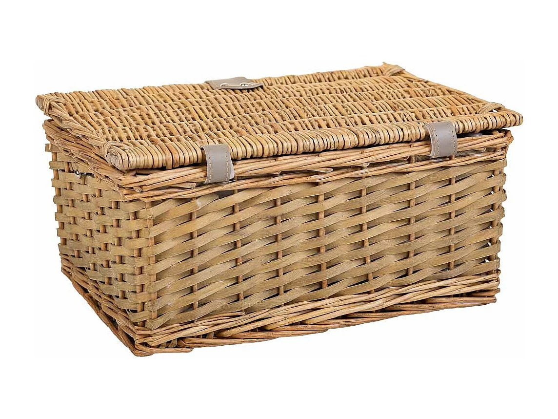 Cestino pic-nic marrone 40x28x19h