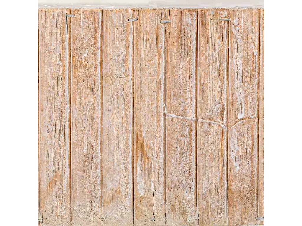 Cesto Rectangular de madera marrón 25.5x14.5x11