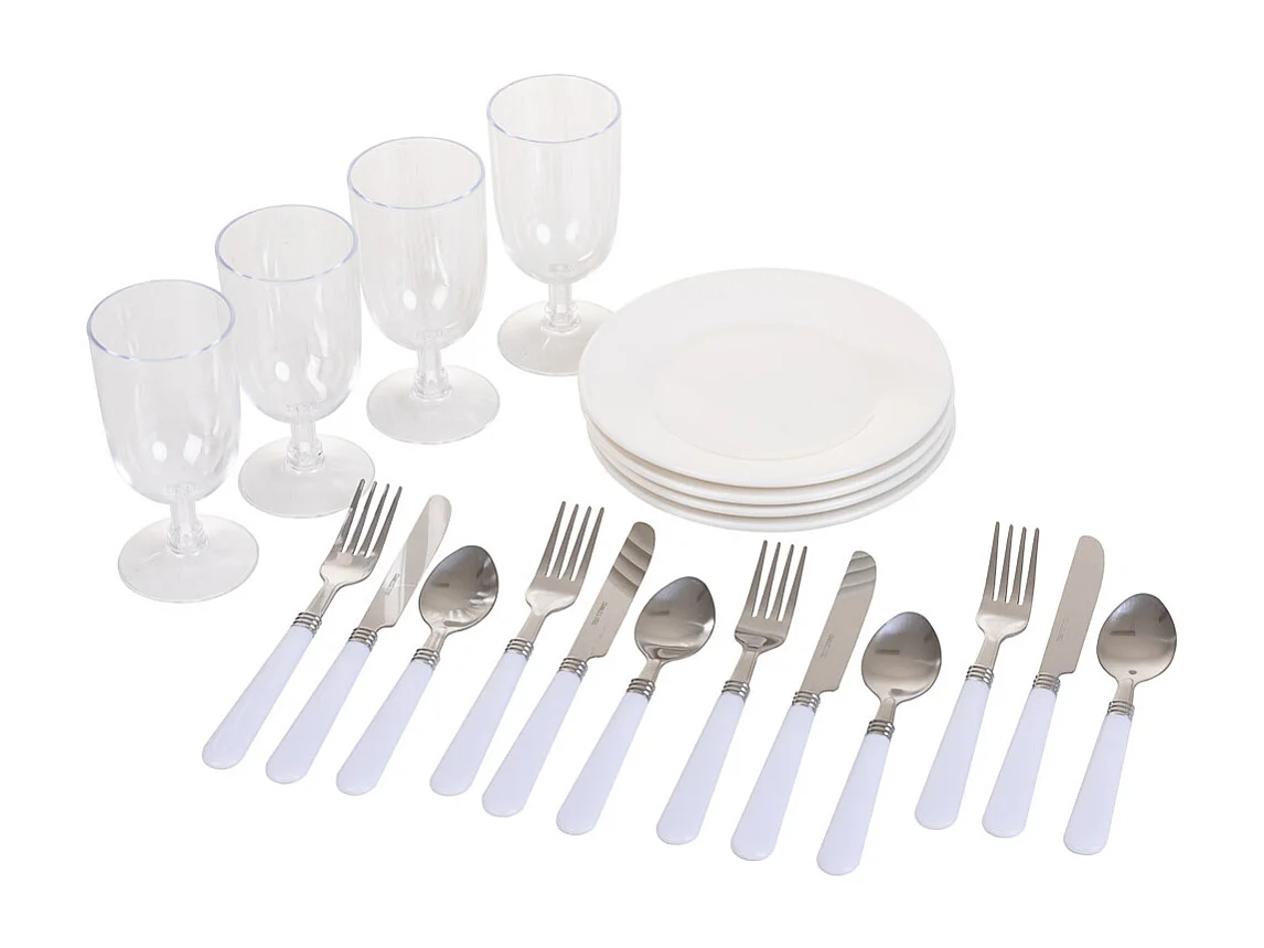 Cesta de picnic marrón 40x28x19