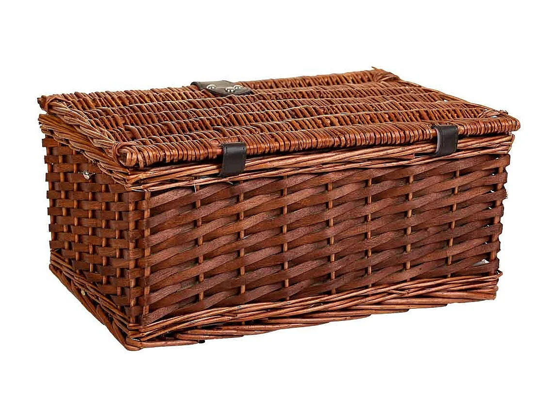 Cestino pic-nic marrone 40x28x19h