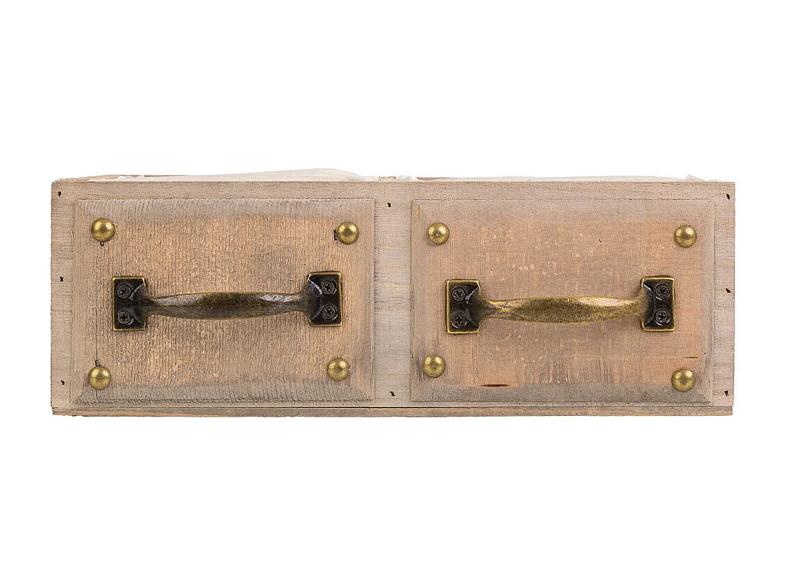 Cassetto in legno marrone 30x15x10,5h