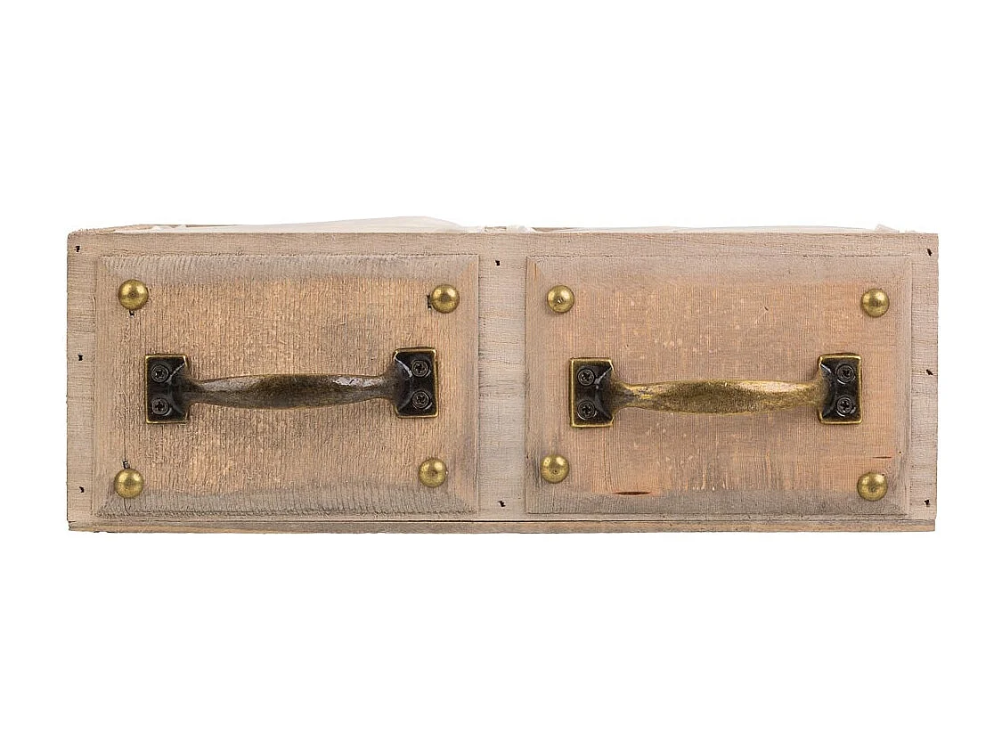 Cassetto in legno marrone 30x15x10,5h