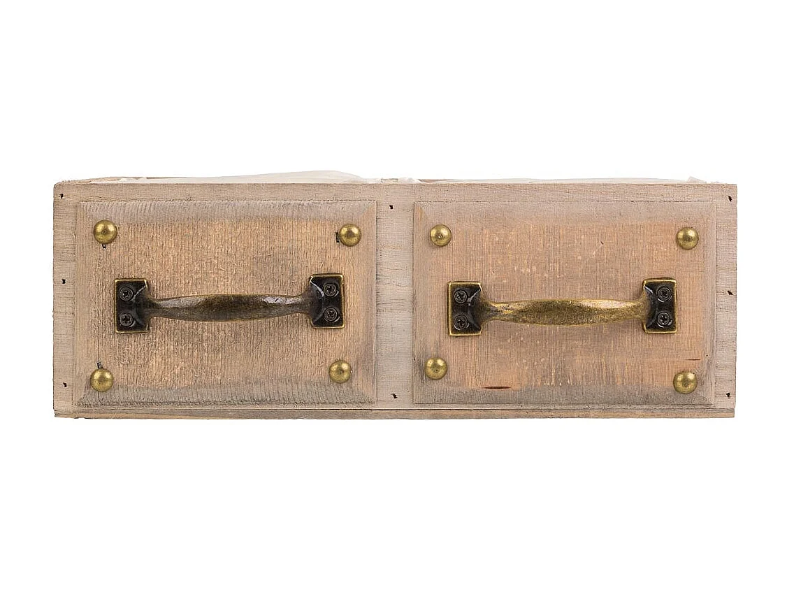 Cassetto in legno marrone 30x15x10,5h