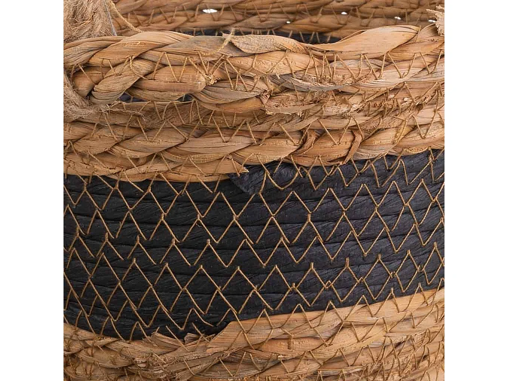 3 braune HÃ¤ngekörbe