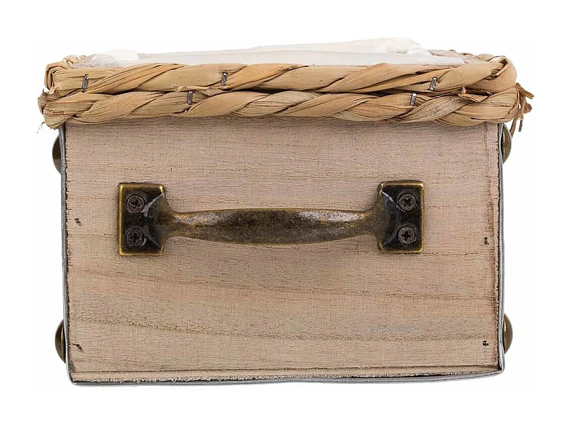 Cassetto in legno marrone 15x15x10,5h