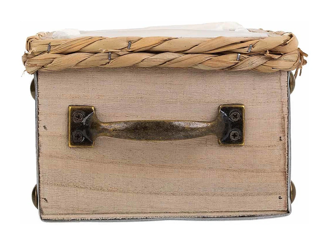 Cassetto in legno marrone 15x15x10,5h