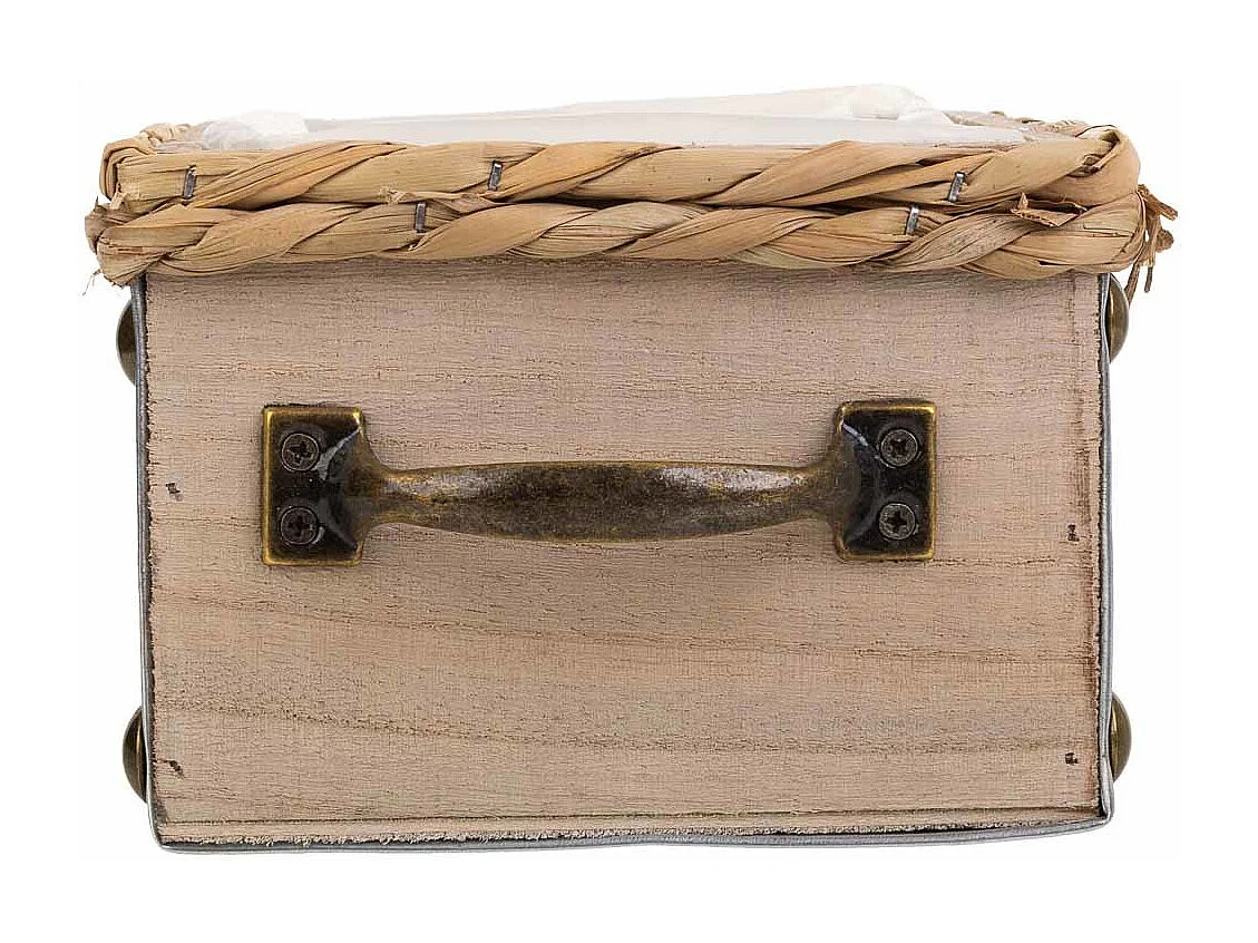 Cassetto in legno marrone 15x15x10,5h