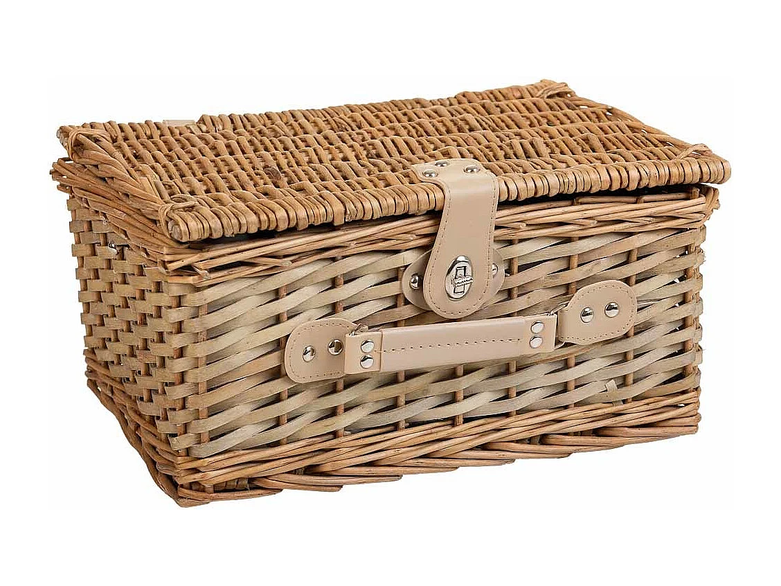 Cestino pic-nic marrone 40x28x19h