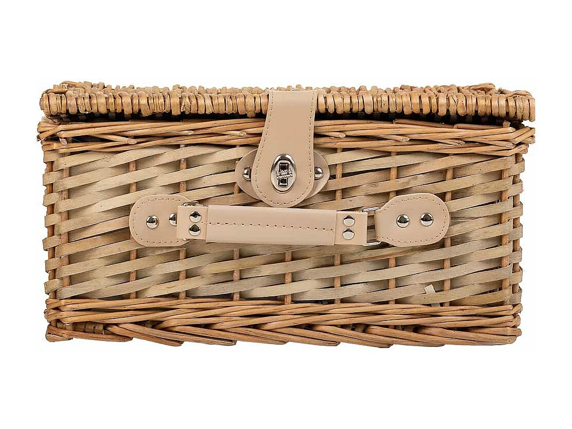 Cestino pic-nic marrone 40x28x19h