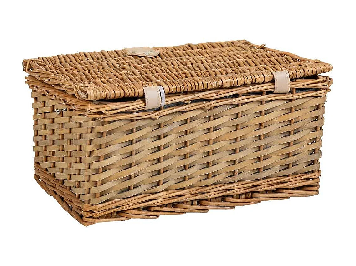 Cestino pic-nic marrone 40x28x19h