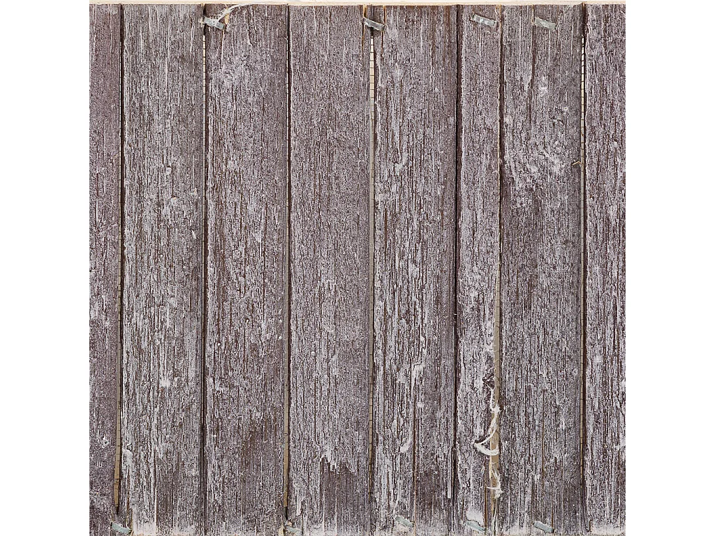 Rechteckiger grauer Holzkorb 30,5x14,5x11h cm