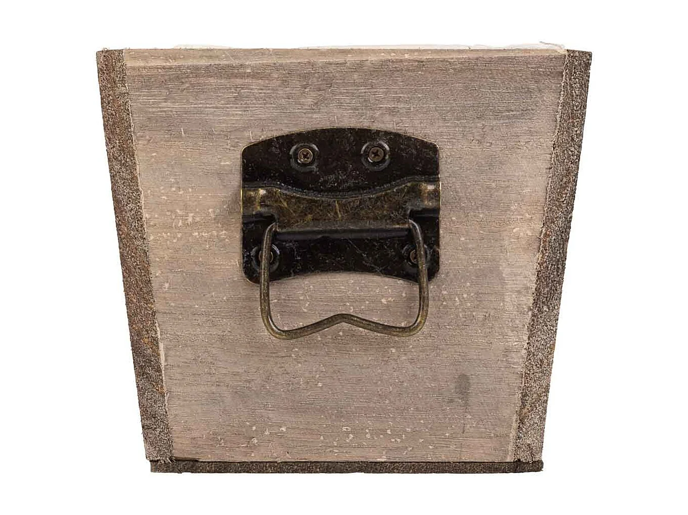 Cajon de madera marrón 30x13,5x12