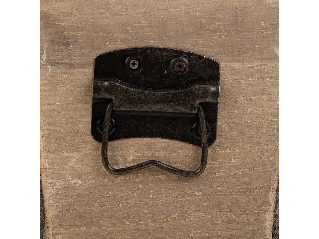 Braune Holzschublade 35x13,5x12h cm