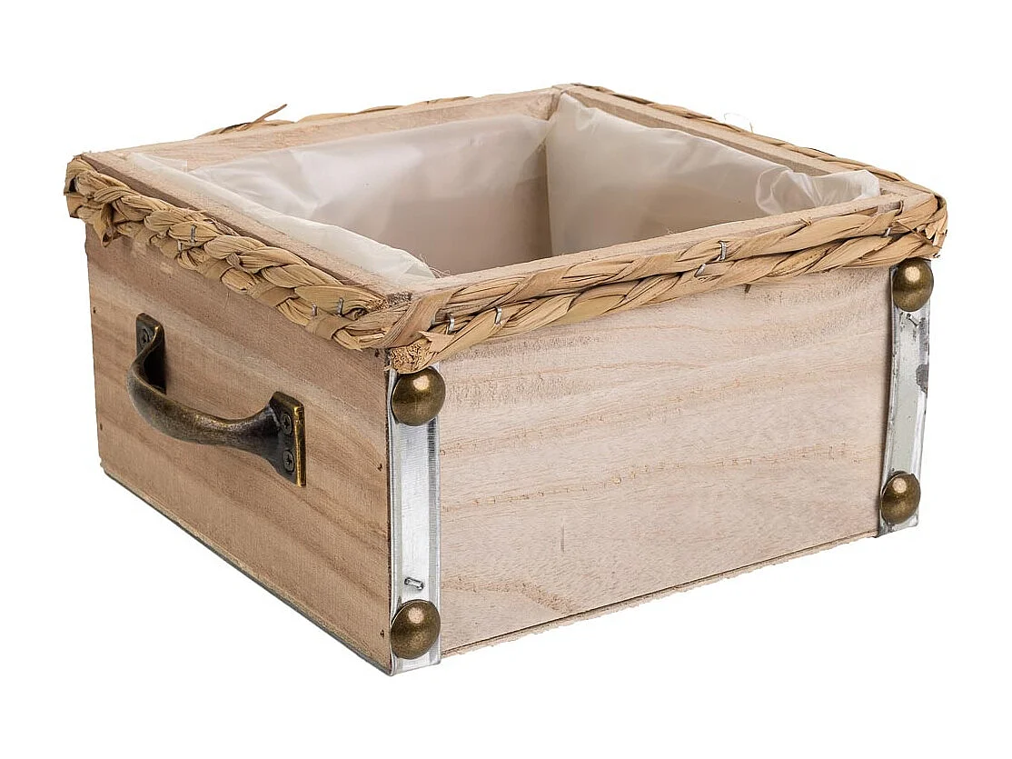 Cassetto in legno marrone 20x20x10h