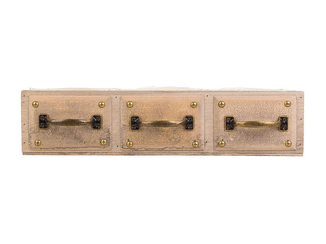 Cassetto in legno marrone 45x15x10,5h