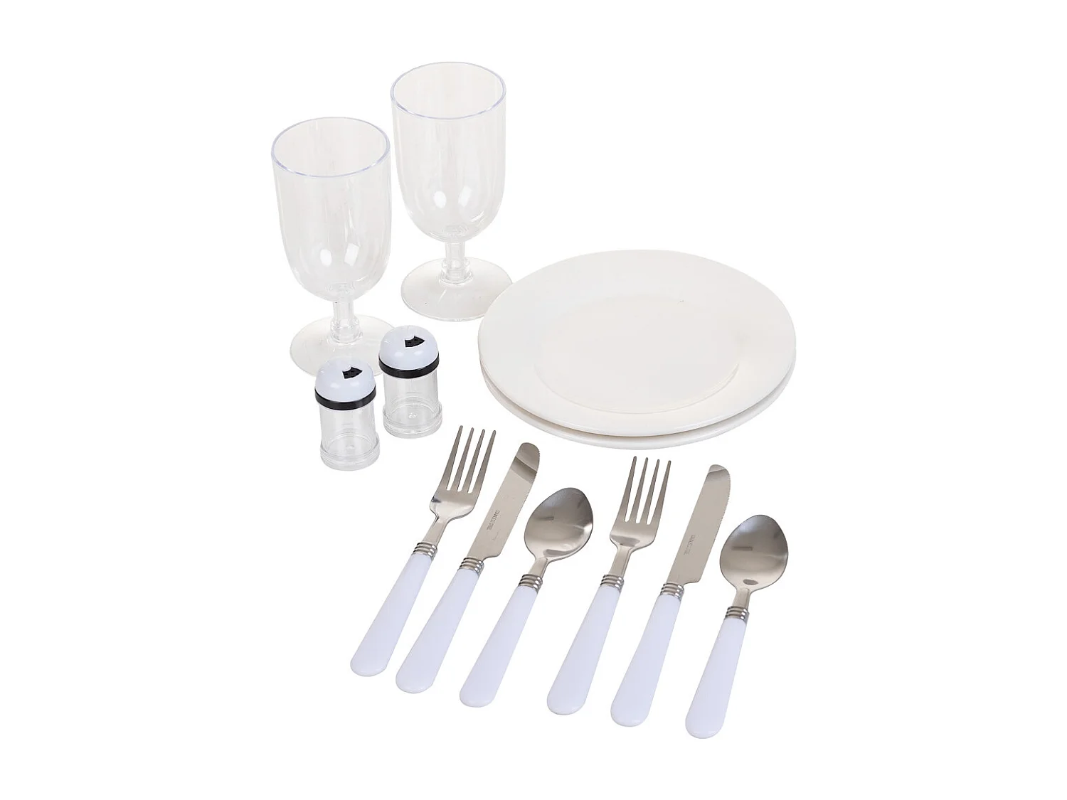 Cesta de piquenique marrom 38x26x18