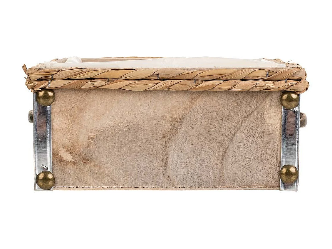 Cassetto in legno marrone 23,5x23,5x10,5h