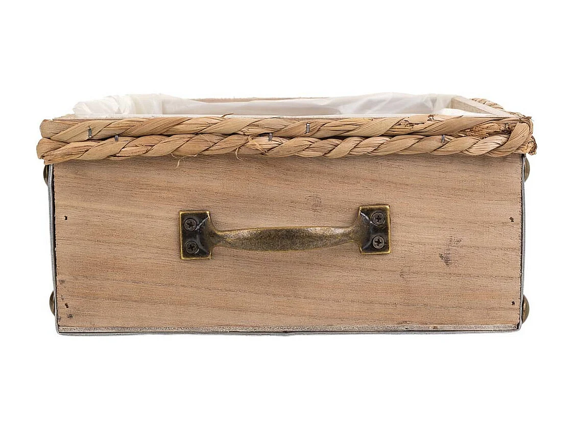 Cassetto in legno marrone 23,5x23,5x10,5h