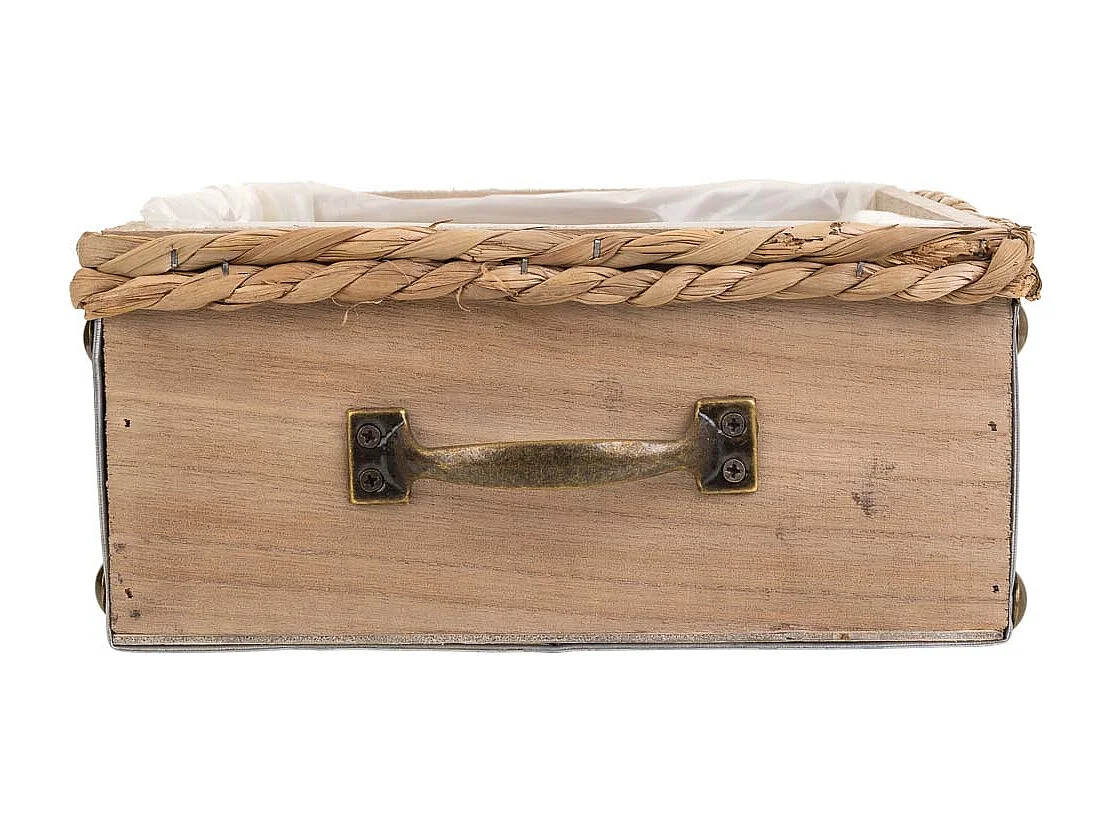 Cassetto in legno marrone 23,5x23,5x10,5h