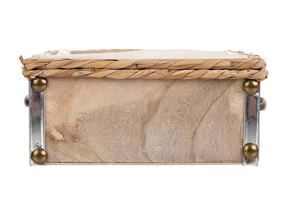 Cassetto in legno marrone 23,5x23,5x10,5h