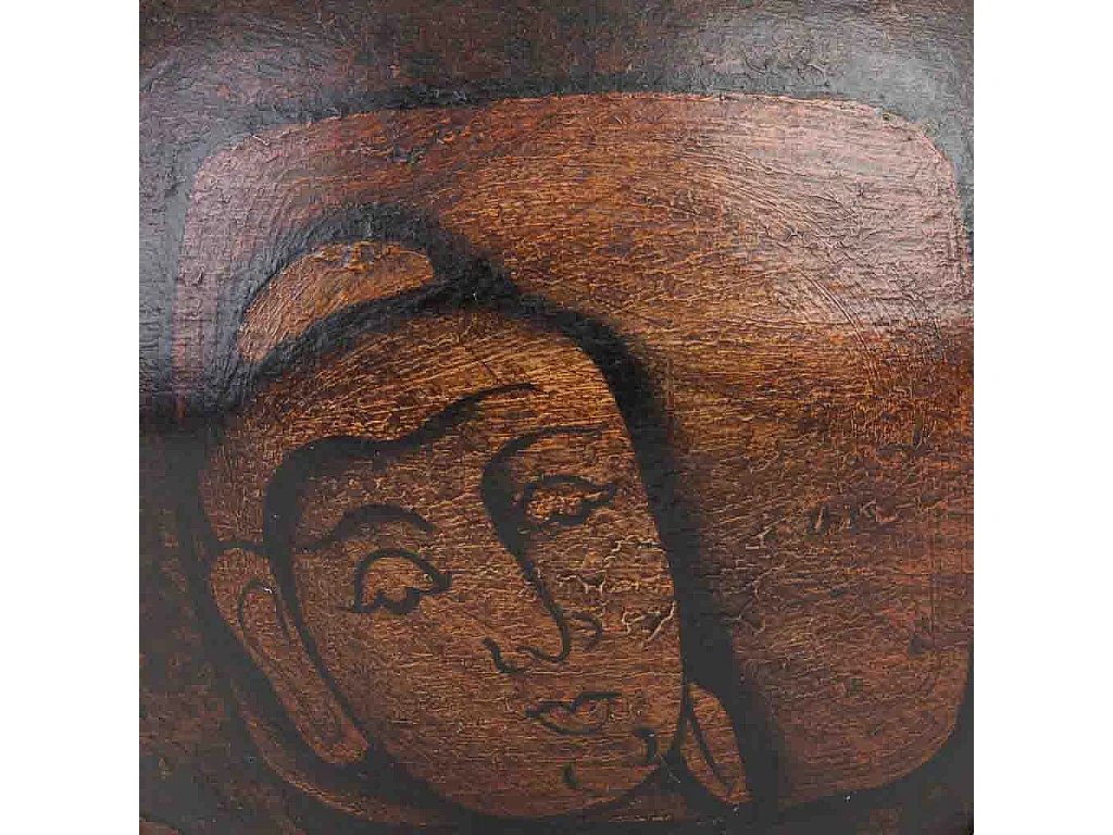 Reiskorb thailÃ¤ndischer Herkunft 30,5x30,5x33h cm