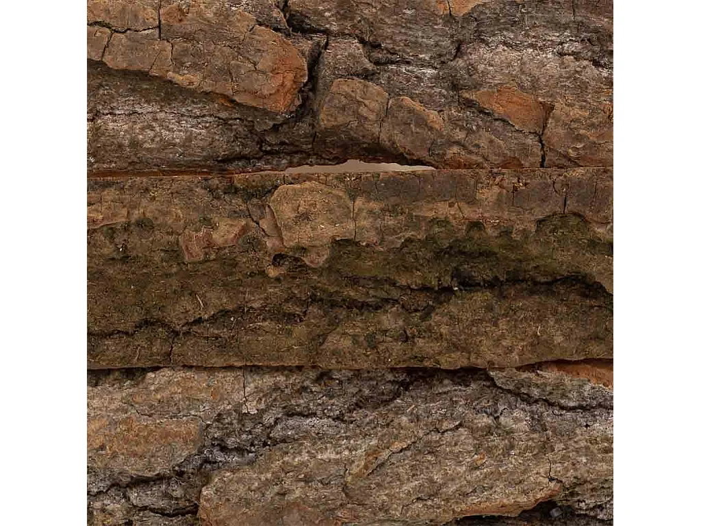 Cesto in legno con manici marroni 18x12x8h