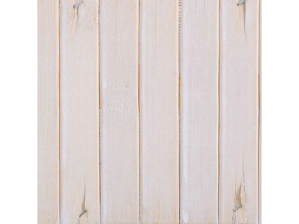 Panier rectangulaire en bois marron 30.5x14.5x11h