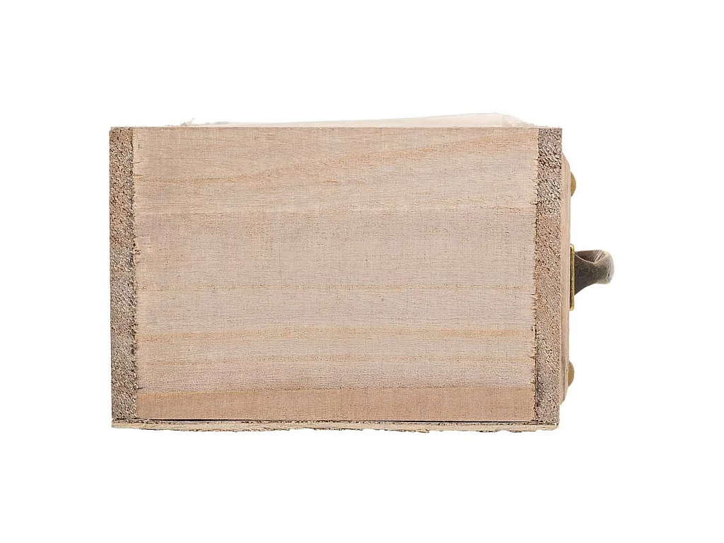 Cassetto in legno marrone 15x15x10,5h