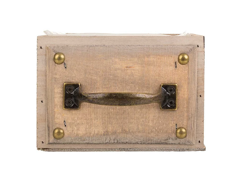 Cassetto in legno marrone 15x15x10,5h