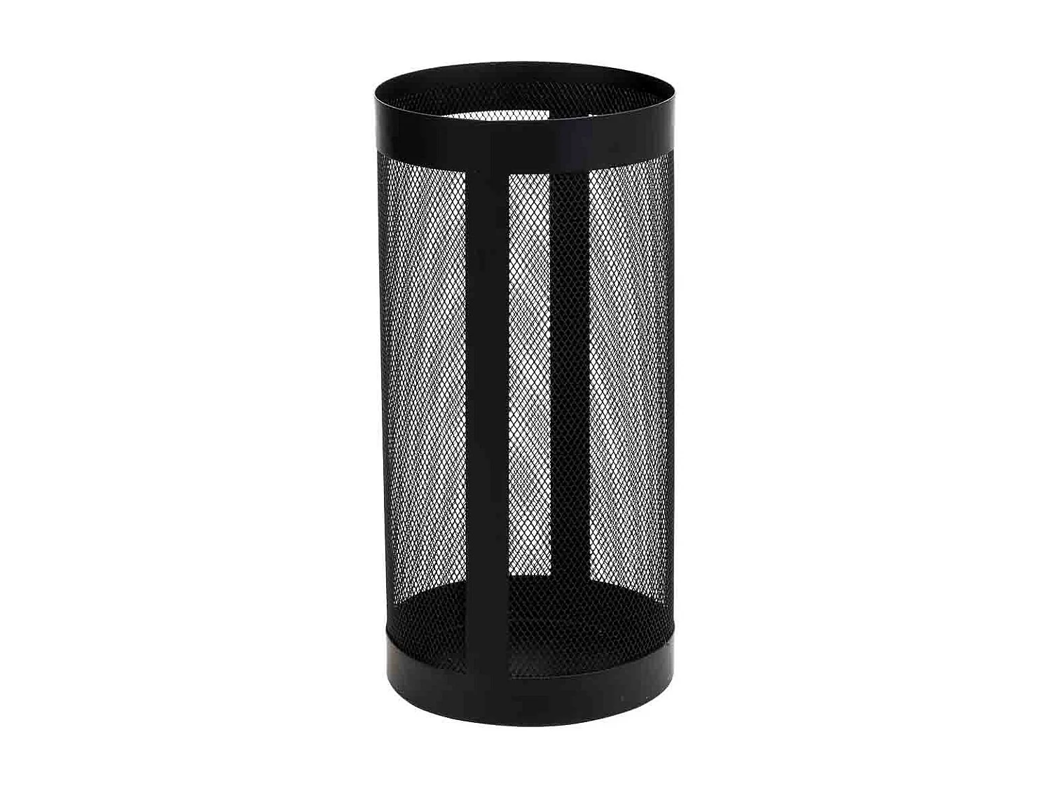 Set di 5 strumenti in metallo nero per il camino in metallo