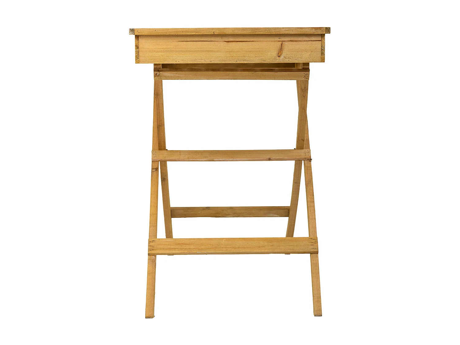 Mesa de madeira marrom 95,5x50,5x79,5