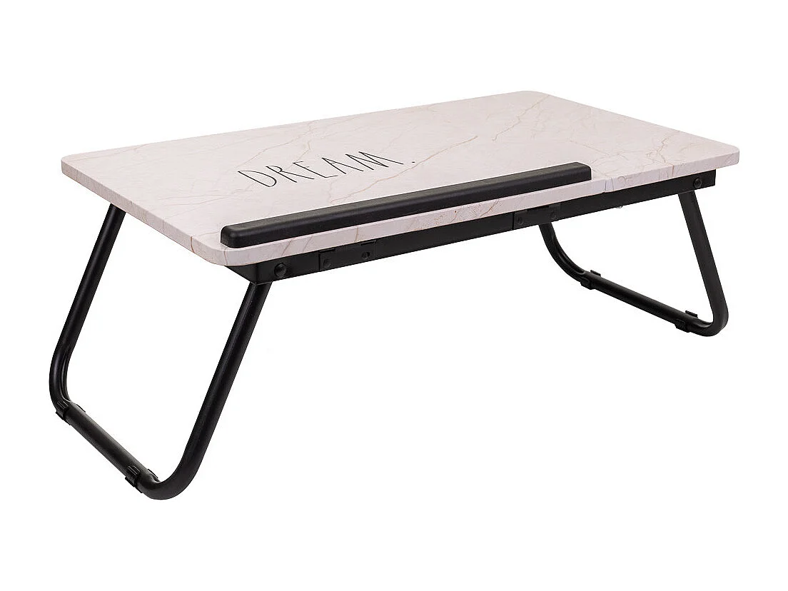 Tavolo scrivania pieghevole bianco 61x35,5x20h