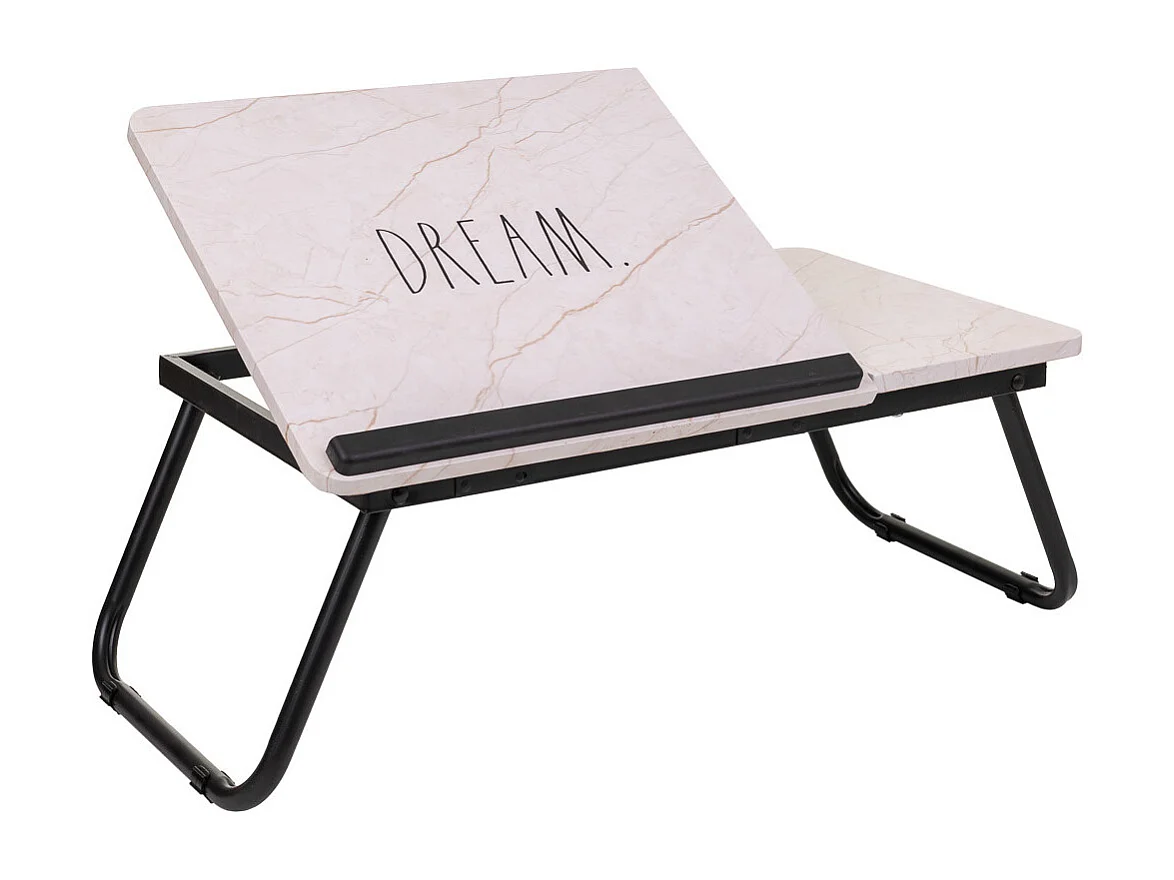 Tavolo scrivania pieghevole bianco 61x35,5x20h