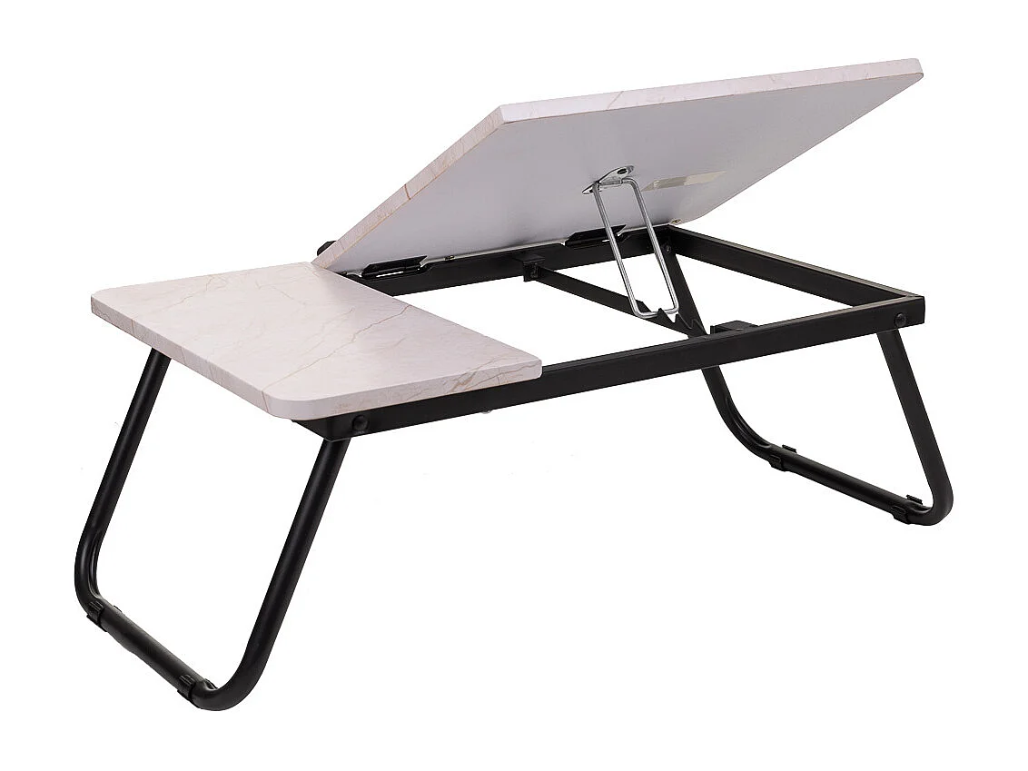 Tavolo scrivania pieghevole bianco 61x35,5x20h