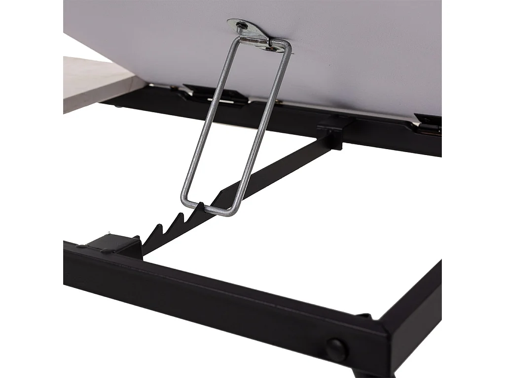 Tavolo scrivania pieghevole bianco 61x35,5x20h