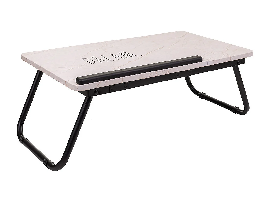 Mesa escritorio plegable blanca 61x35.5x20