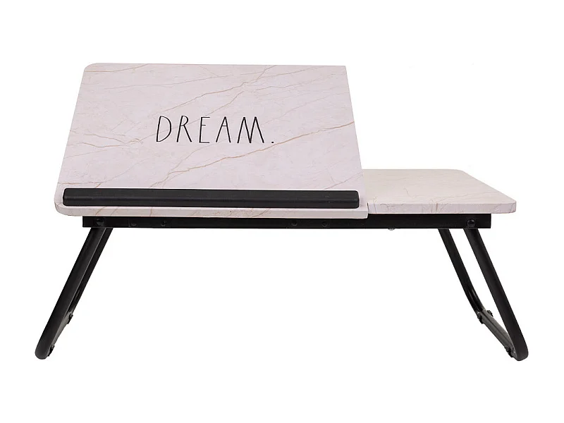 Weißer klappbarer Schreibtischtisch 61x35,5x20h cm