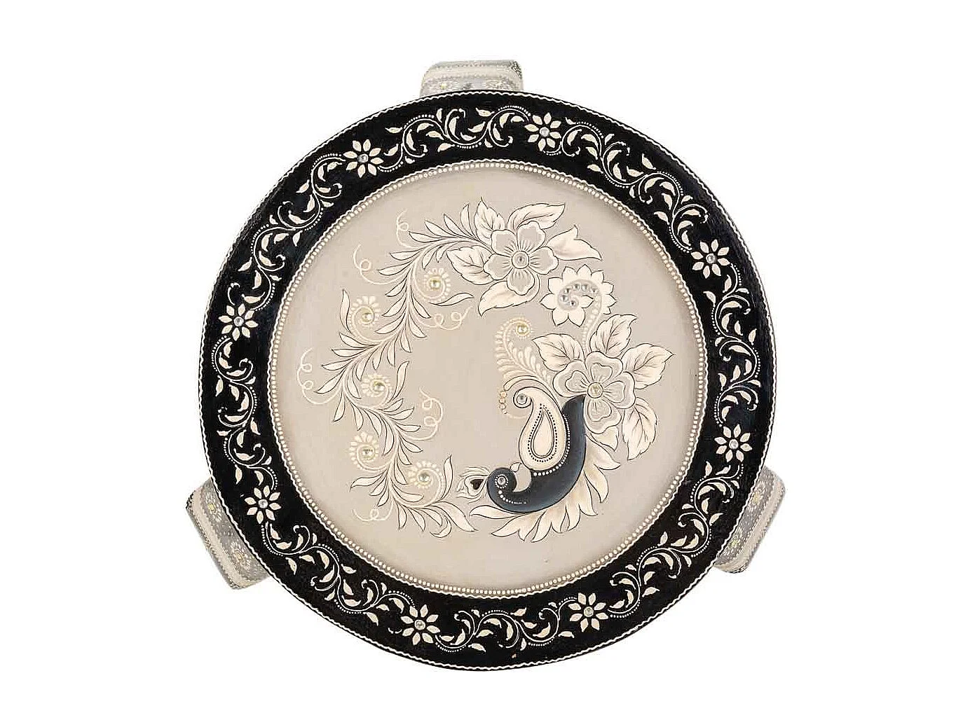 Tavolino in legno grigio 42x35x39h