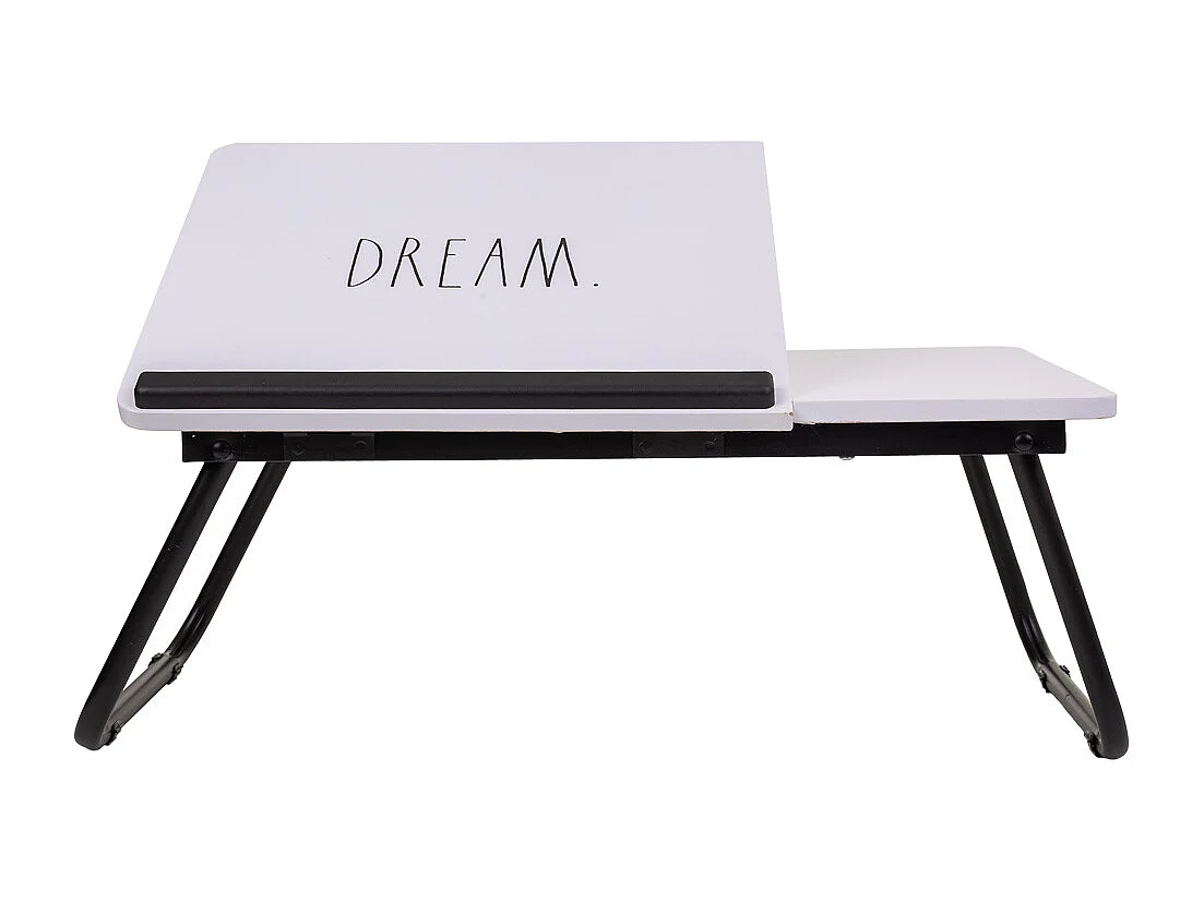 Weißer klappbarer Schreibtischtisch 61x35,5x20h cm