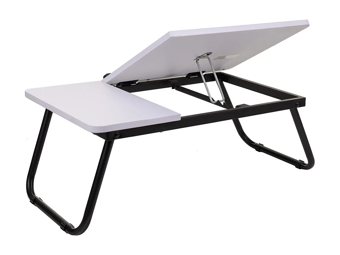 Weißer klappbarer Schreibtischtisch 61x35,5x20h cm