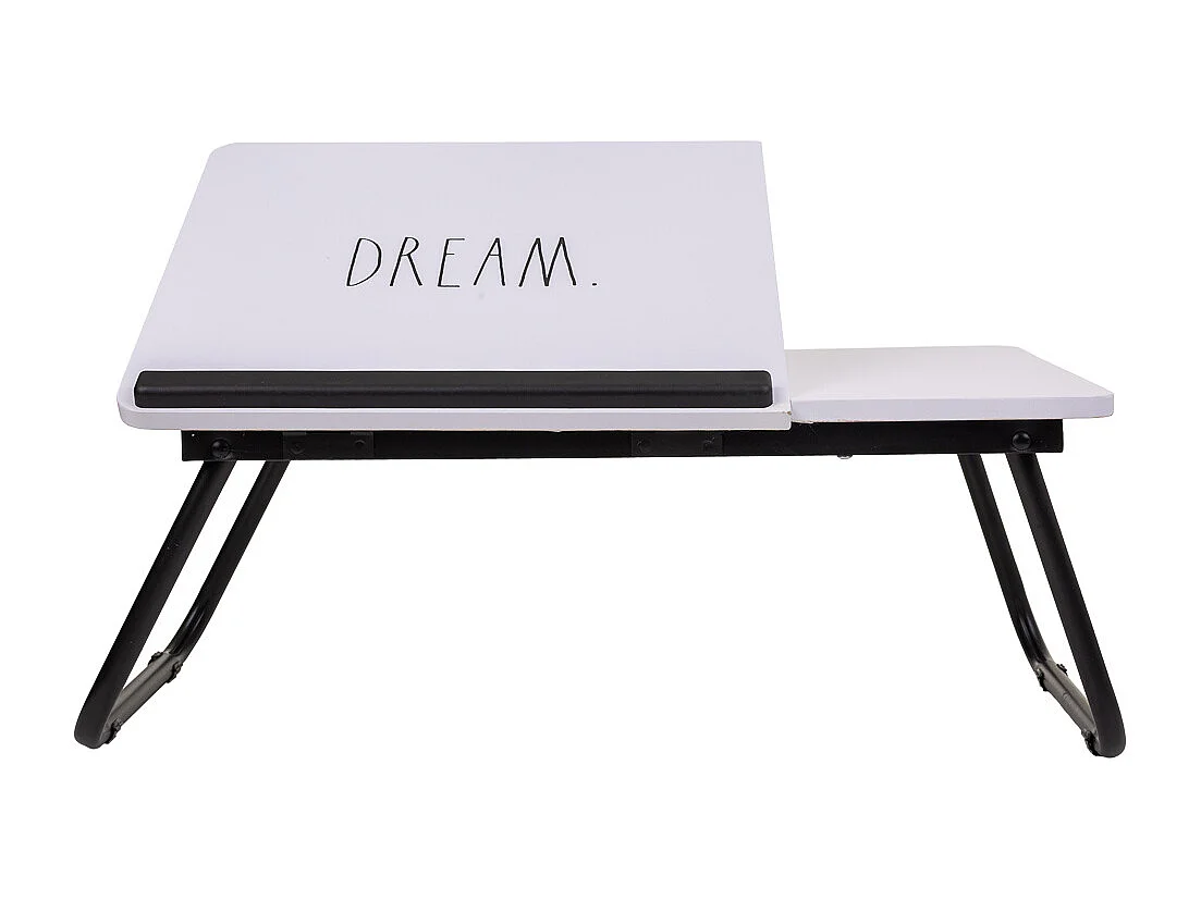 Mesa escritorio plegable blanca 61x35.5x20