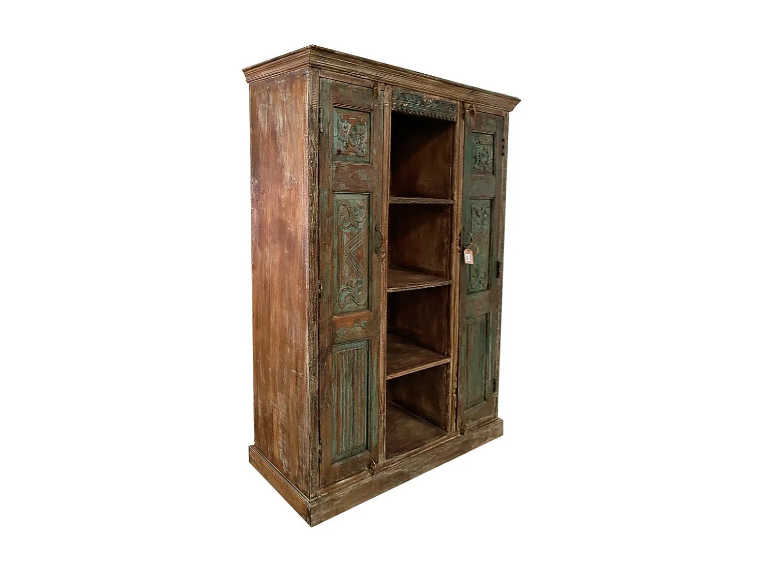Étagère en bois marron 178x38x207h cm