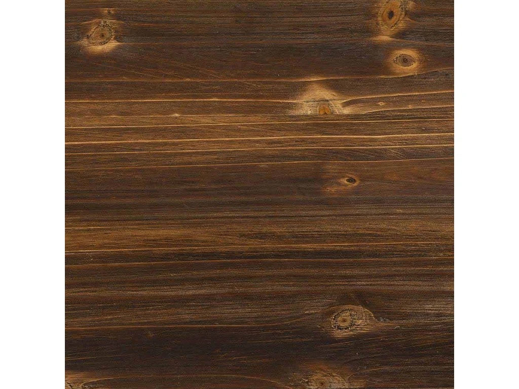 Estante de madeira marrom e metal 120x32x178