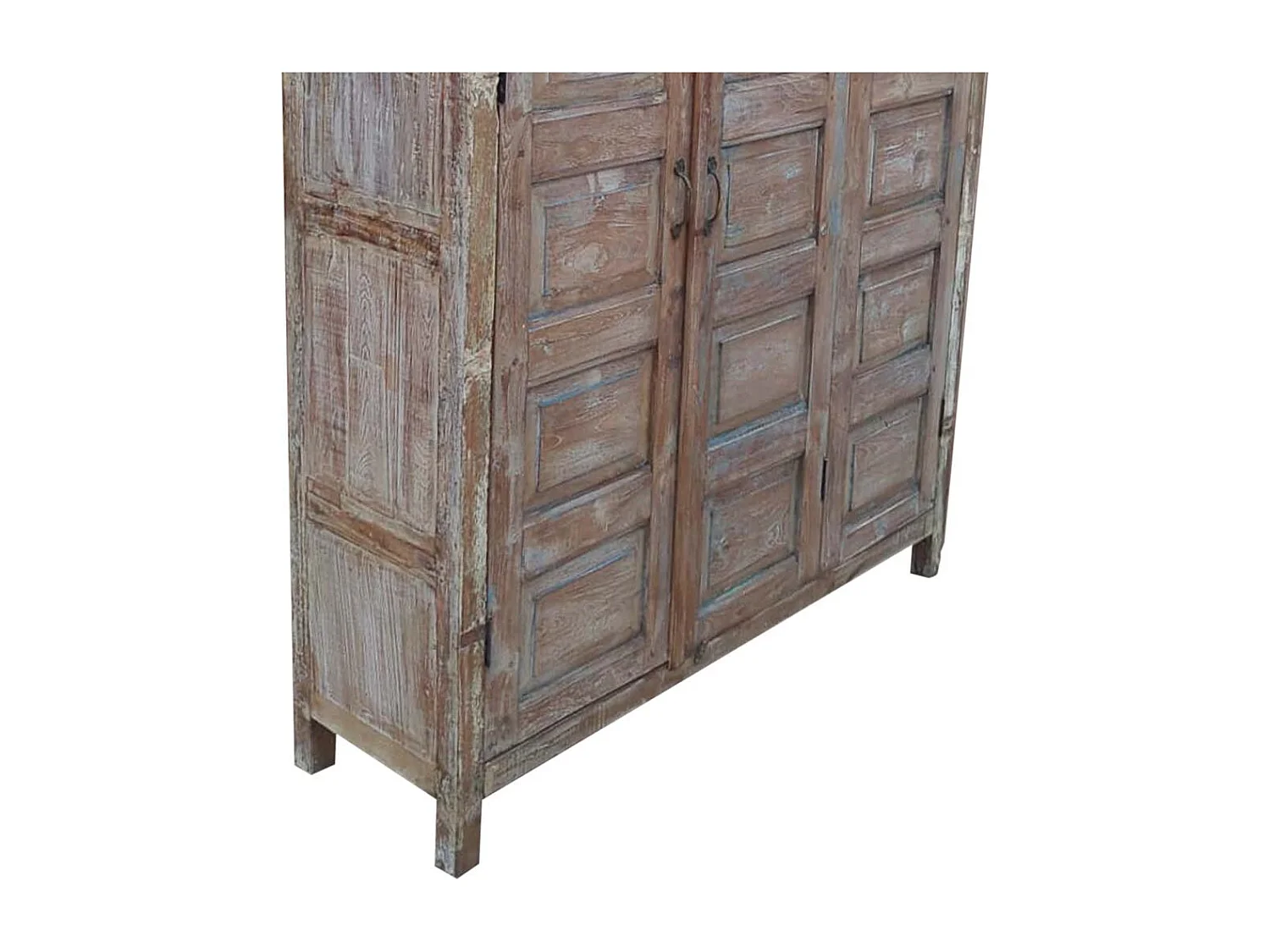 Braunes Holzregal 137x40x186h cm